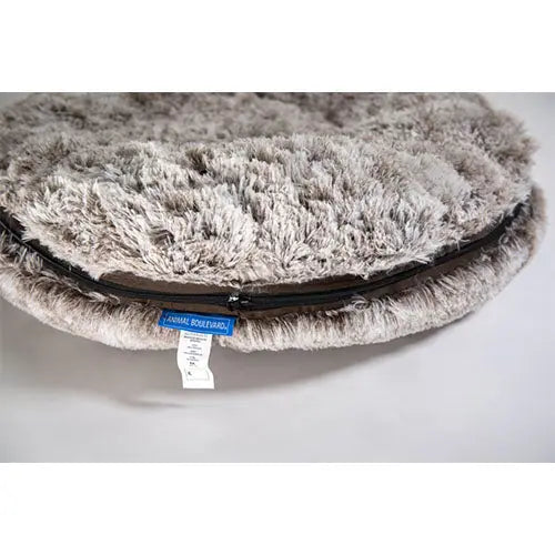 Animal Boulevard Soft Bed Long Plush Donut mand voor honden of katten - 2 kleuren en 3 maten Classies