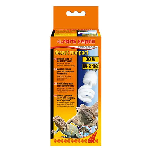 sera reptil desert compact / 10 % UV-B / 20 W Classies