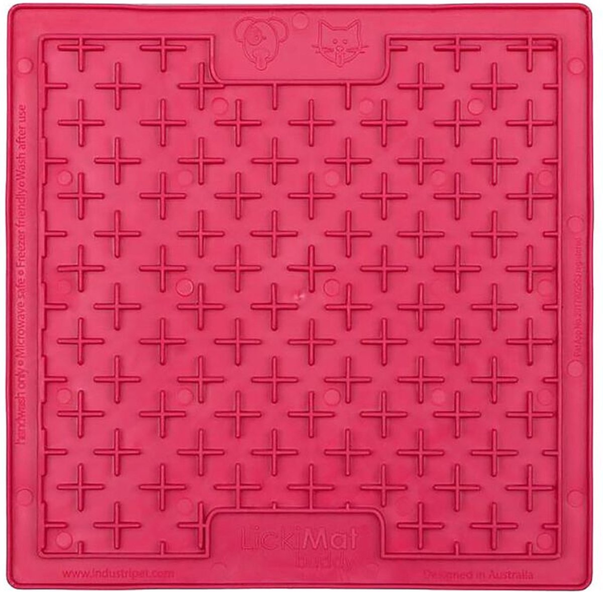 Lickimat Buddy - Futtermatte für Nassfutter und Trockenfutter - Slow Feeder