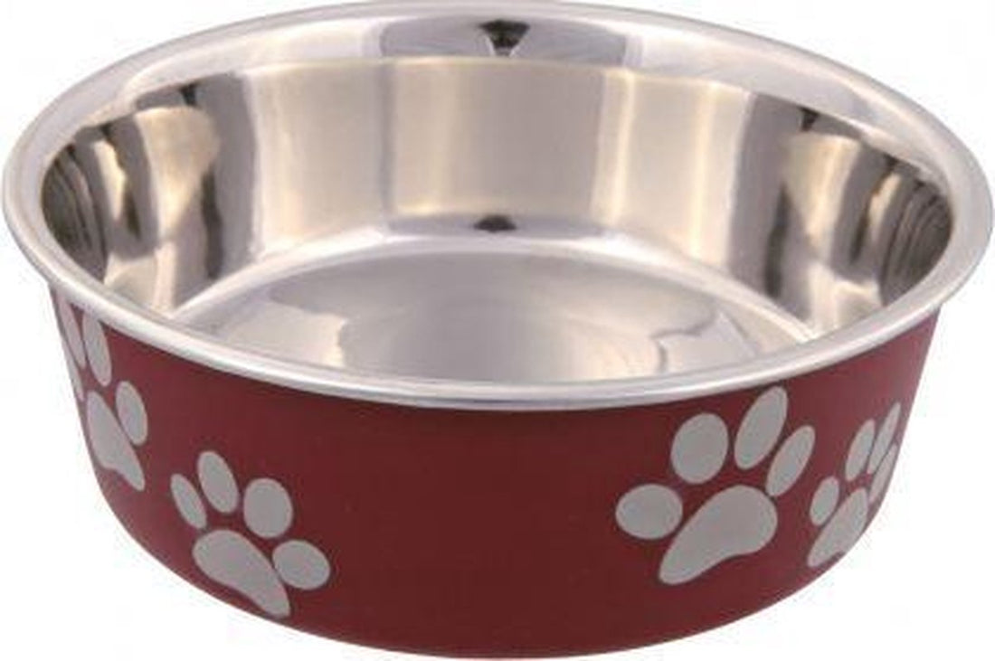 Trixie Voerbak RVS/Kunststof - Assorti - 23 cm - 2,4 L