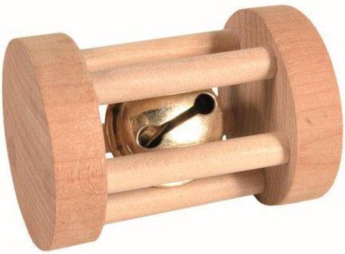 Speelrol hout voor knaagdieren - klein - 3,5 x 5 cm Classies