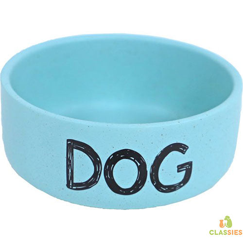 Eetbak in steen Dog in verschillende maten Classies