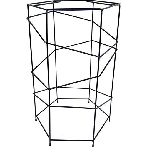 Interzoo standaard Vision, hexo zwart 71 x 46 cm Classies