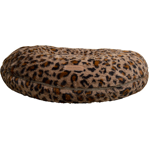 Animal Boulevard - Puff Donut Leopard Bruin - 2 maten