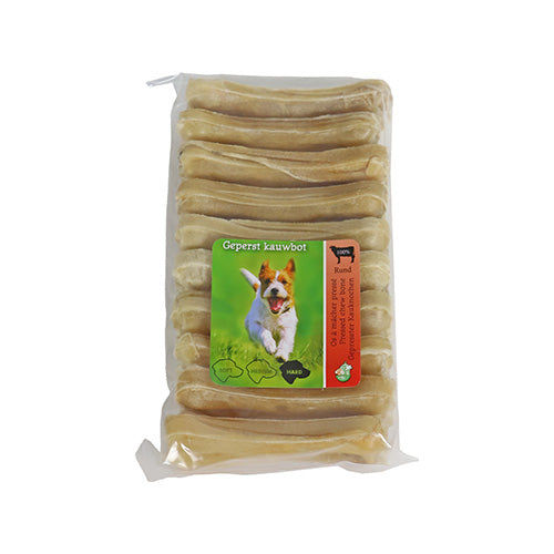 Gepresster Knochen im Beutel verpackt