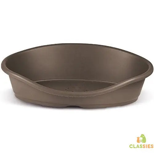 FOP TOFFEE - Kunststof Hondenmand Mokka 80x60x25 cm Classies