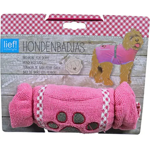 Lief! badjas in badstof Classies