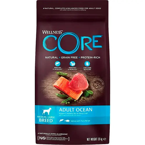 Wellnes Core graanvrij hondenvoer - droogvoer - 1,8 kg Classies