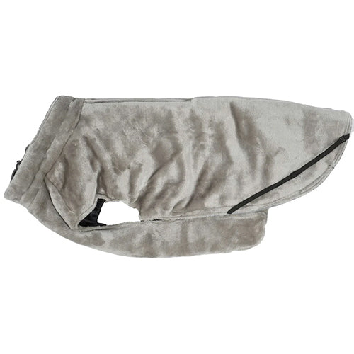 Beeztees Saby Waterproof Hondenjas - Rood/Zwart - Ruglengte: 24 cm Classies