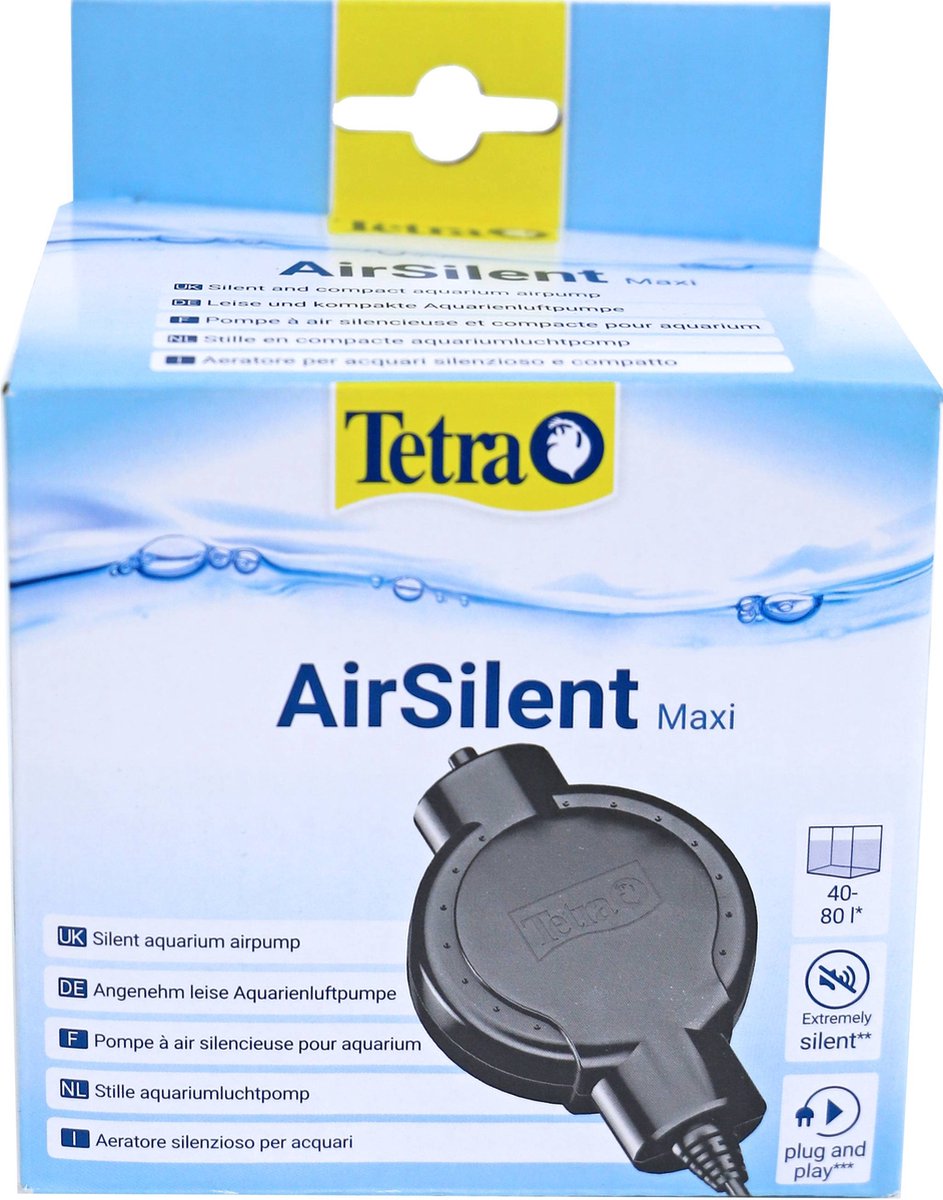 Tetra aquarium luchtpomp - AirSilent - Maxi