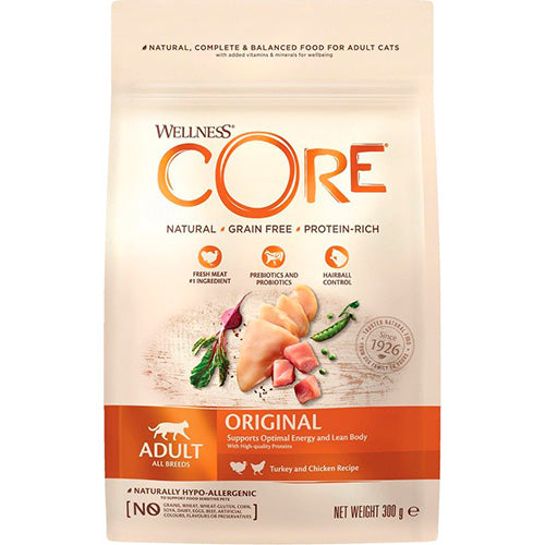 Wellness Core kattenvoer - droogvoer - Dry - verschillende smaken - 0,3 - 1,75 - 4 kg Classies