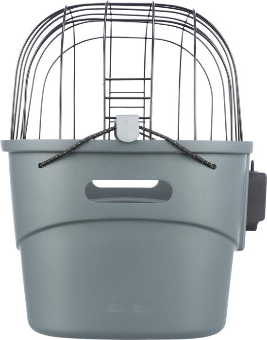 Trixie Stuur Fietsmand grijs 42 x 30 x 39 cm Classies