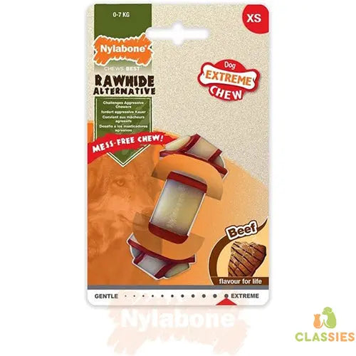Nylabone dura chew harde bijters Rawhide beef Classies