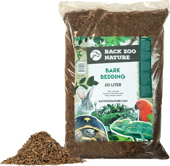 Back Zoo Nature Bark Bedding 20L Classies