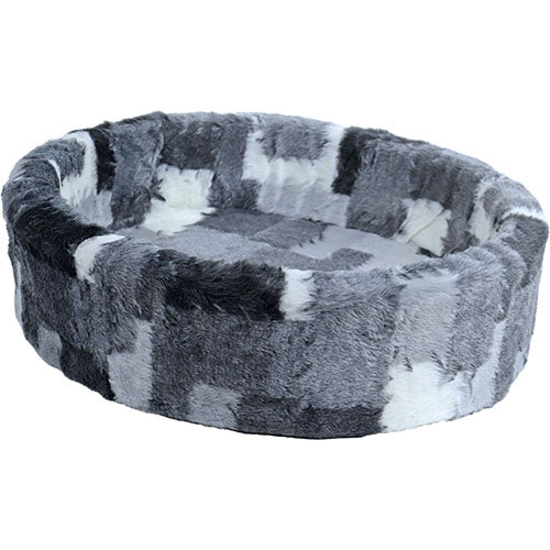 Boony Soft Teddykorb Block grau oder braun