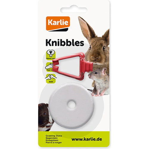 Karlie - Liksteen voor hamsters - Natriumzout - 1x5x5 cm Classies