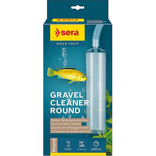 sera Gravel Cleaner Round - Ronde bodemreiniger - ø 24 cm - Met Slang 2 meter Classies