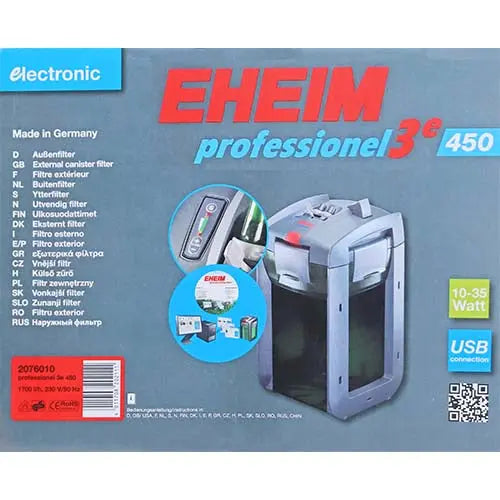 Eheim professional 3e 450 buitenfilter zonder filtermassa Classies