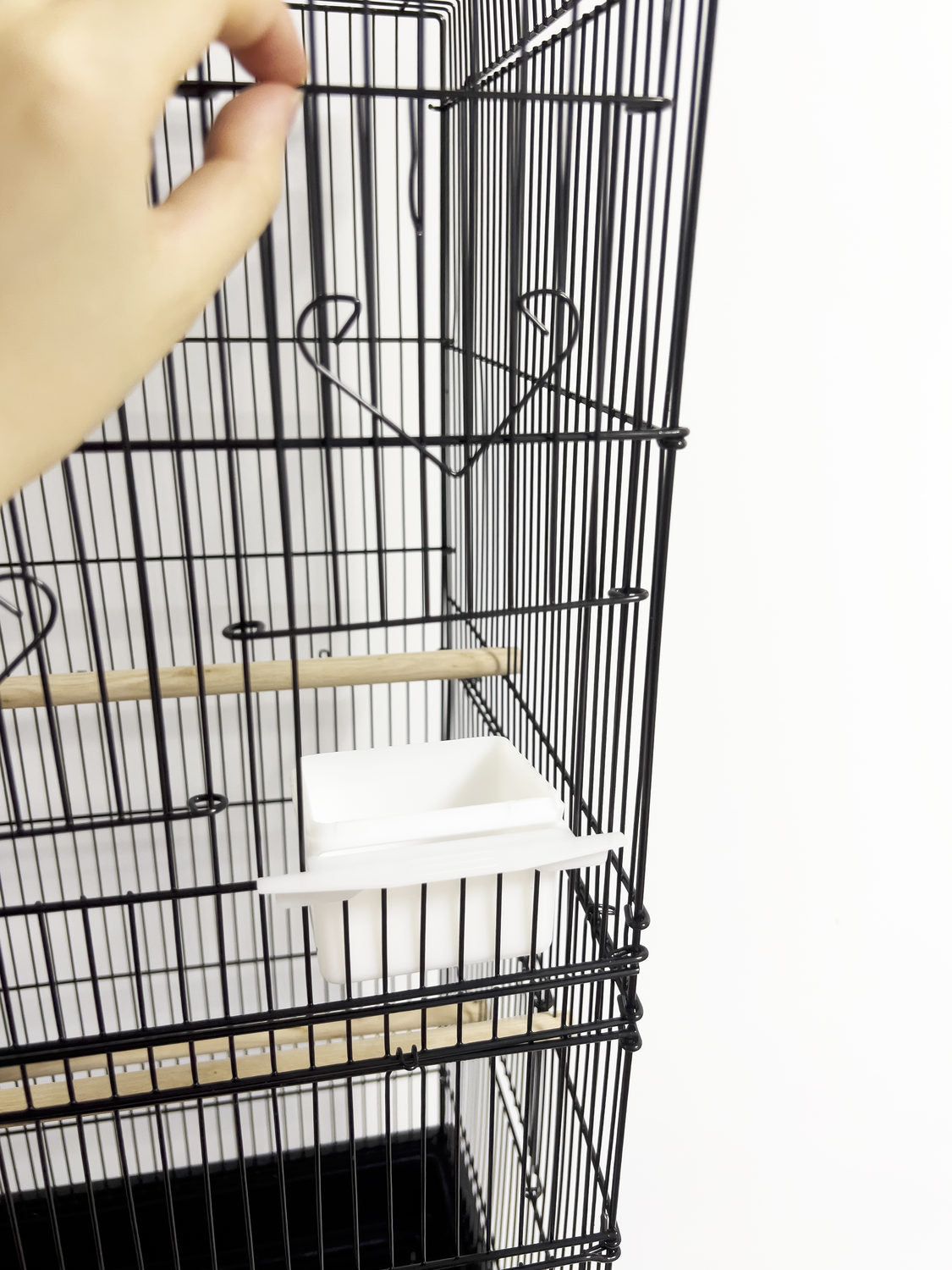 Peep Vogelkäfig auf Fuß 46 x 36 x 154 cm