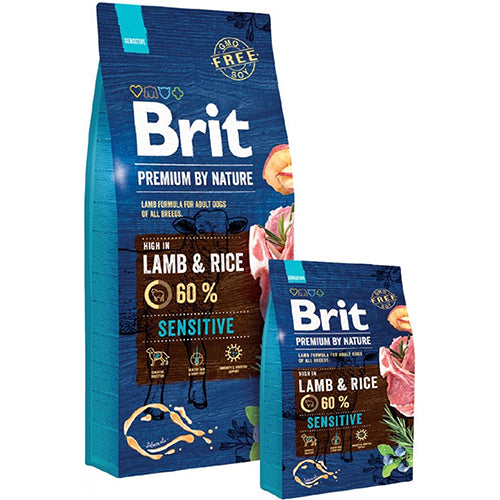 Brit Premium by nature Sensitive Lam 3 - 15 kg
