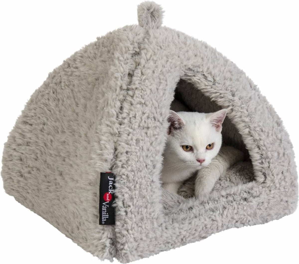 Jack and Vanilla Shell Igloo 37x37x37 Maison pour chat - Panier pour chat