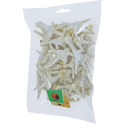 Natuurlijke Hondensnack - Kippenpoten Gerookt of Gepoft Classies