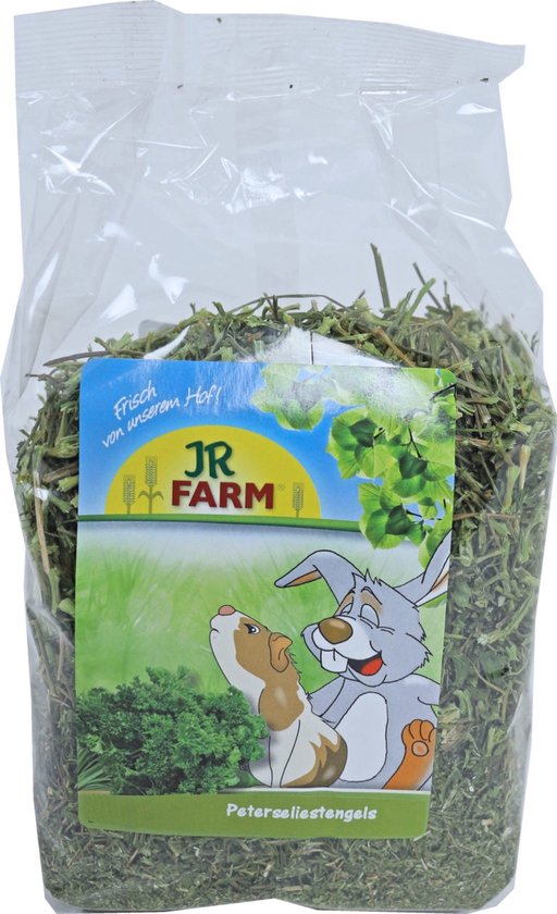 JR Farm Ruwe Knaagdiersnack - Peterseliestengels - 150 gram Classies
