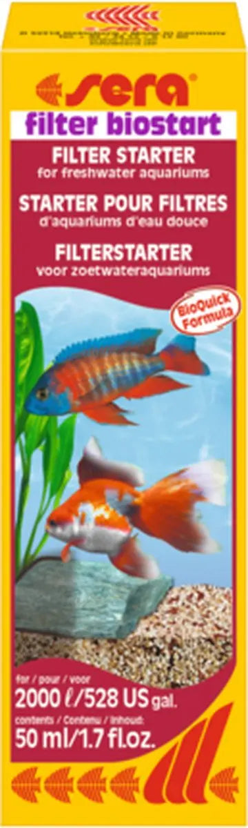 Sera - Filter Biostart aquarium - 50 ml Classies