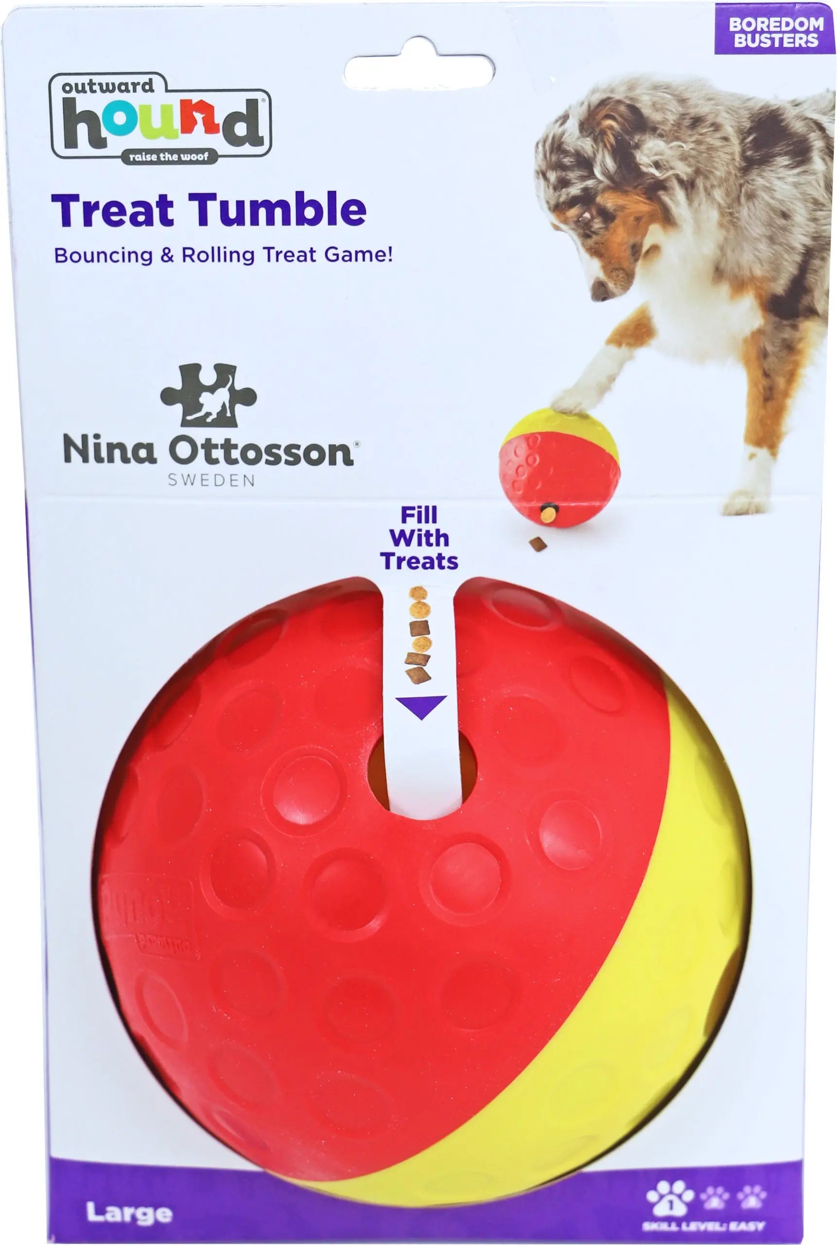 Nina Ottoson intelligentiespeelgoed Treat tumble ball Classies