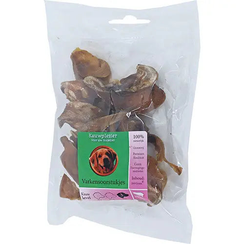 Boon Natuurlijke Snack Varken - Varkensoorstukjes verkrijgbaar in 200 of 425 gram Classies