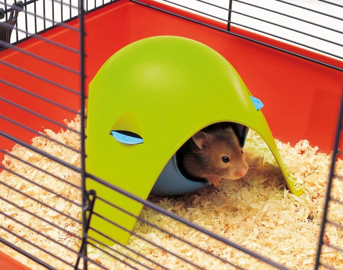 Savic Hamsterhaus Sputnik Assorti - 21x21x12 cm