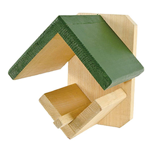 Voerpothouder van hout