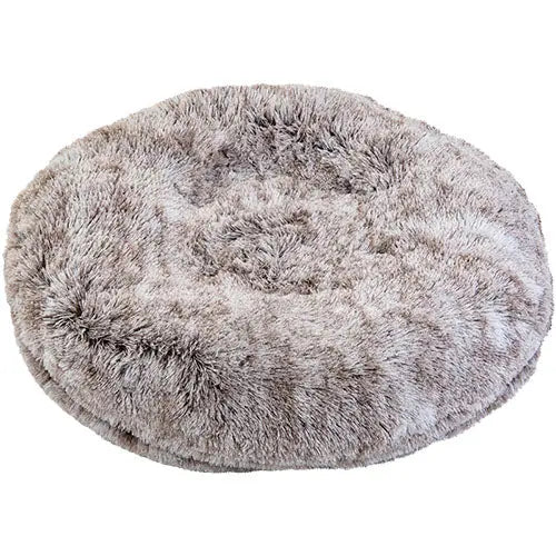 Animal Boulevard Soft Bed Long Plush Donut mand voor honden of katten - 2 kleuren en 3 maten Classies