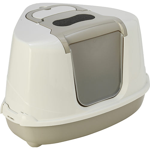Moderna Flipcorner Katzentoilette - Ecktoilette - 55,7 x 45,1 x 38,2 cm