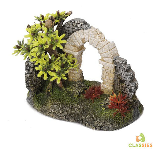 Aqua Della Roman Arch Aquarium Decoratie - 16x8,5x12 cm