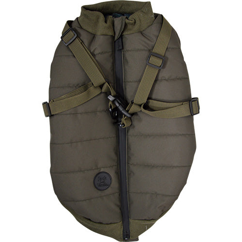 Jack and Vanilla Dogwalk Jacket Harness London - Hondenjas met Harnas - Grijs - Verkrijgbaar in 7 maten