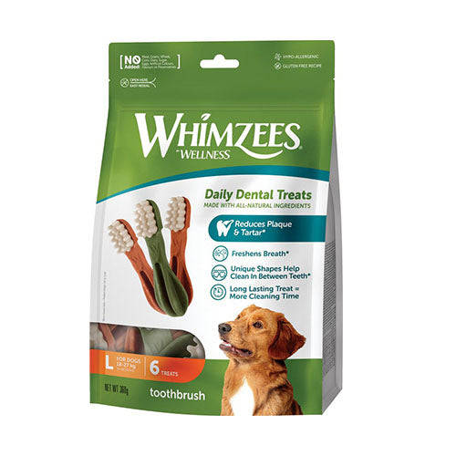 Whimzees tandenborstel assorti in valuebag