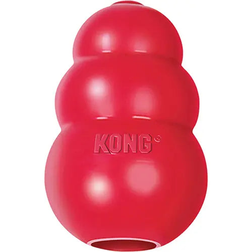 Kong Classic Rubber Rood in 5 maten Classies