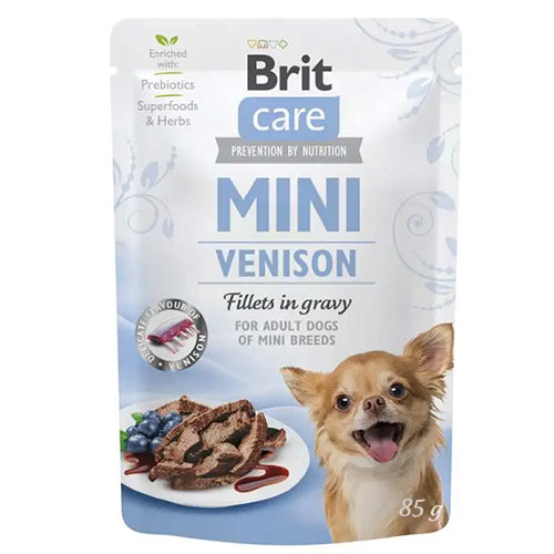 Brit Care mini fillets hert 85 gram