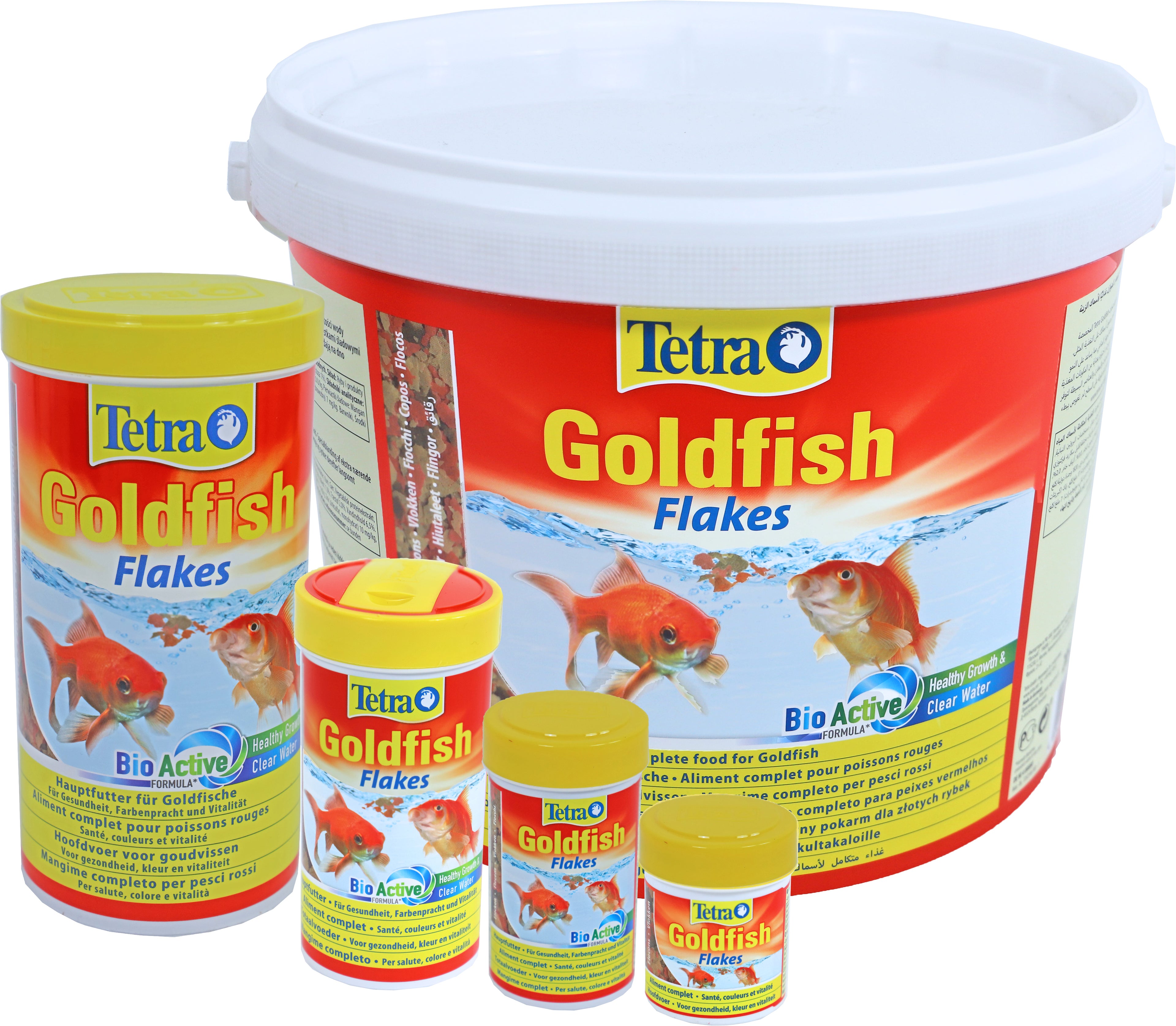 Tetra goldfish vlokkenvoer voor koudwatervissen
