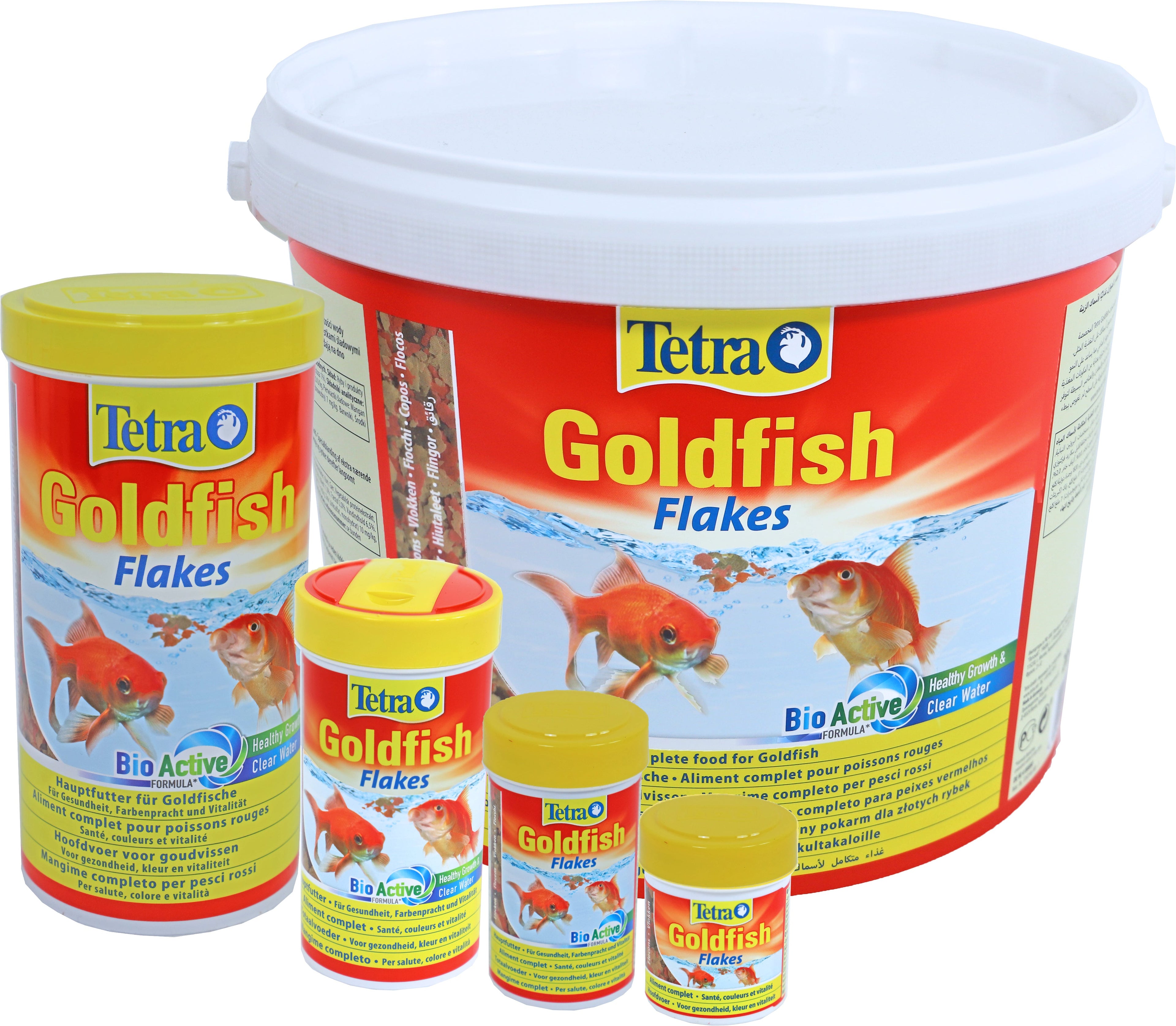 Tetra goldfish vlokkenvoer voor koudwatervissen Classies