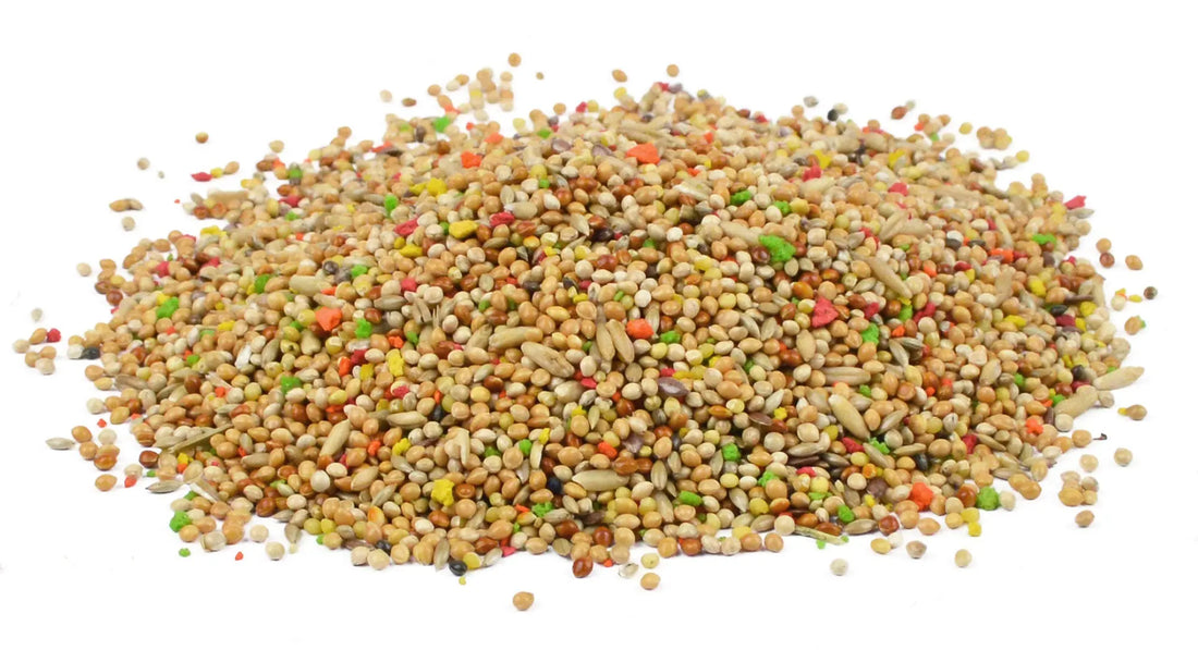Vogelvoer Bird-X perruche - parkietenmengeling met fruit 1 - 5 - 20 kg Classies