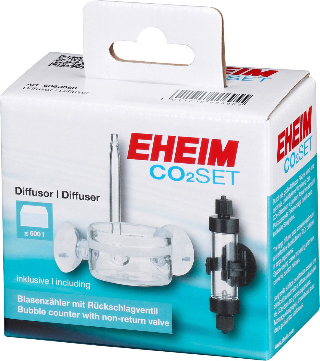 Eheim - CO2 diffusor - Bellenteller - Tot 600L Classies