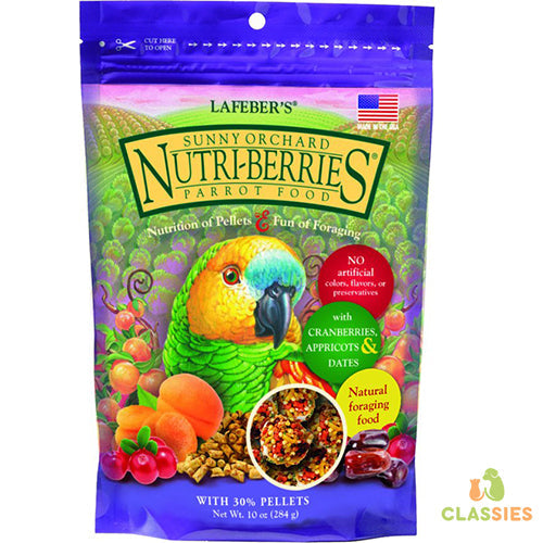 Lafeber Sunny Orchard Nutri-Berries Parrot 284 g Classies