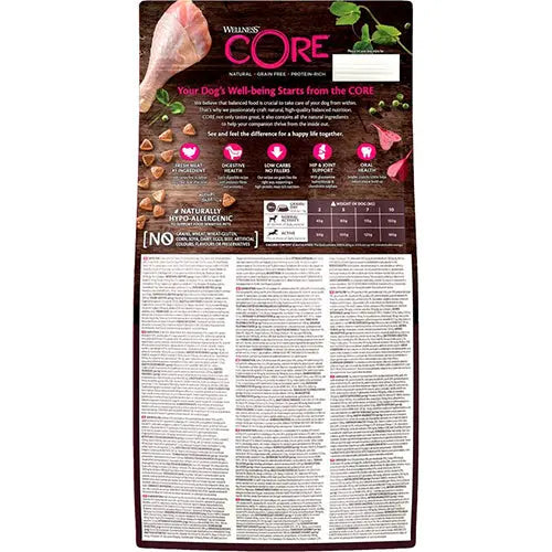 Well Core hondenvoer - droogvoer 1,5 kg Classies