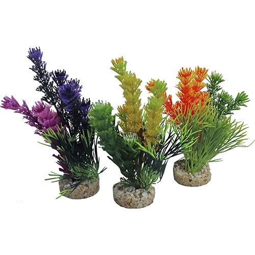 Sydeco aquarium kunstplant fiesta kleuren 16 cm - 1 stuk Classies