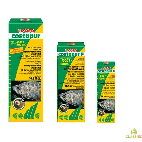 sera Costapur - parasieten behandeling Classies