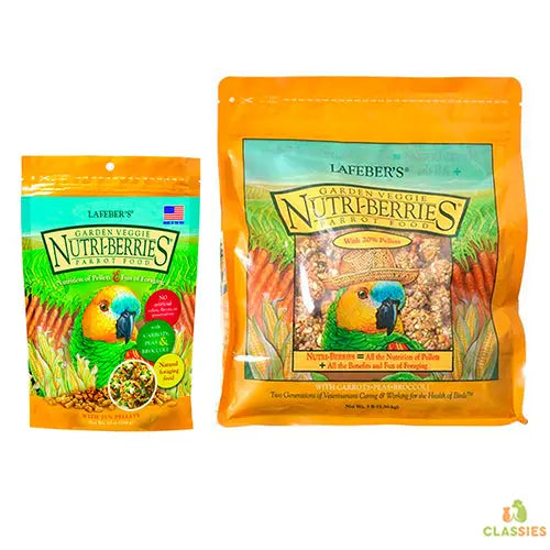 Lafeber Veggie nutri-berries papegaai Classies