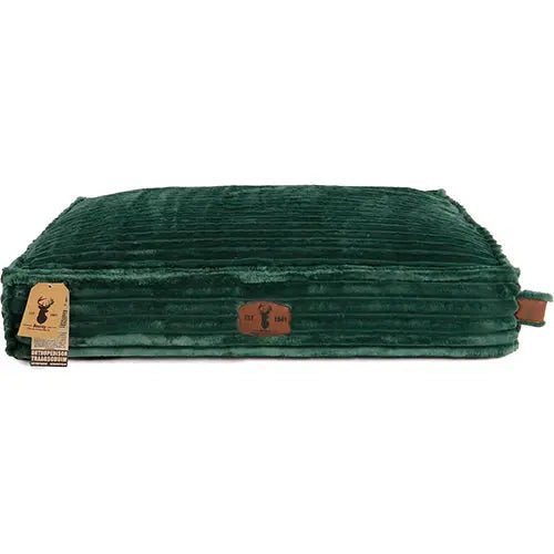 Boony est1941 Hondenkussen orthopedisch Pink velvet - fluweel groen Zoemshop