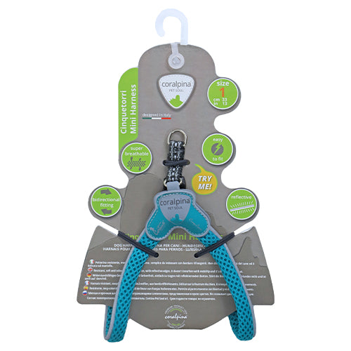 Coralpinia mini harnais Cinquetorri uniquement pour les très petites races